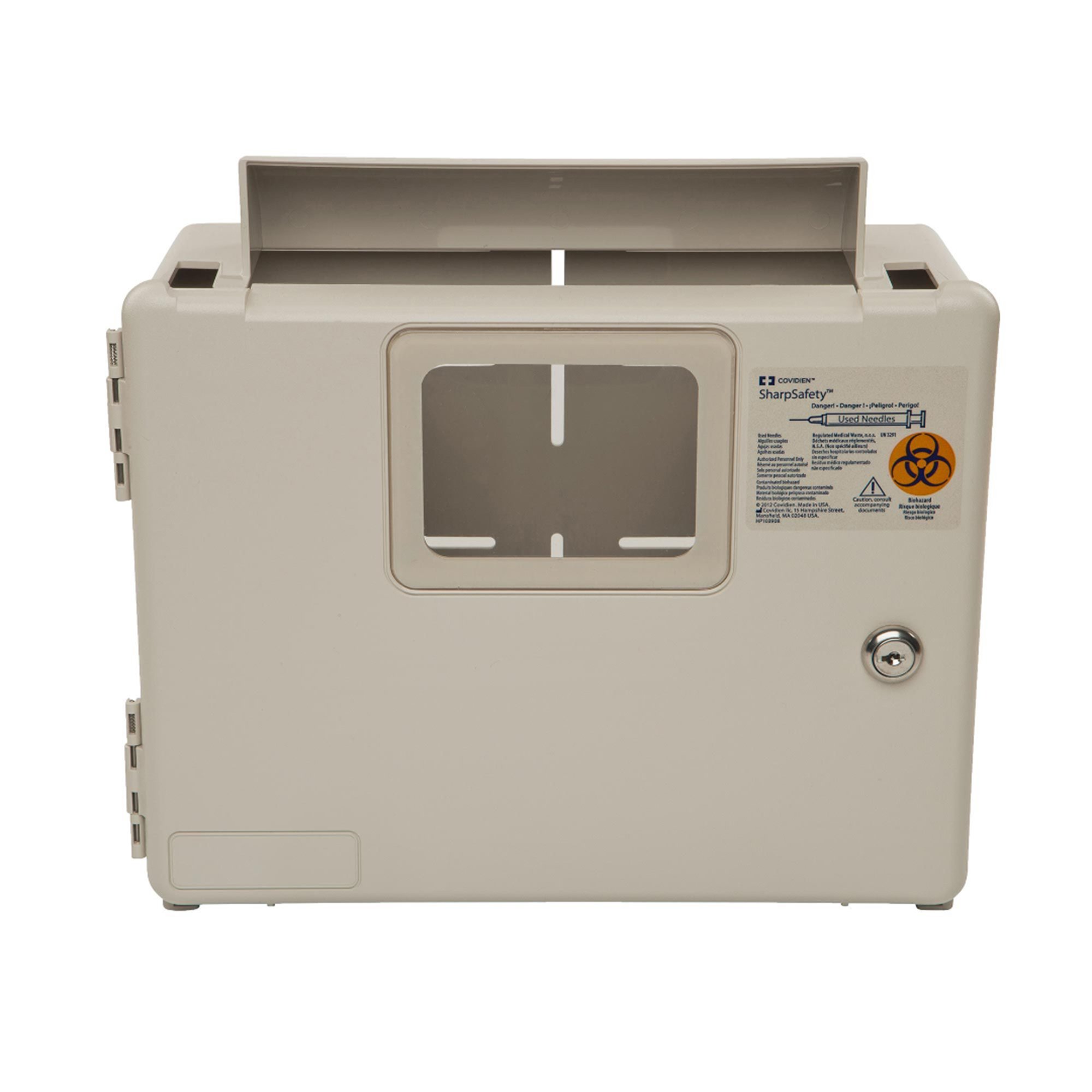 Monoject Wall Enclosure for 5 Quart In-Room Sharps Container MK 1210760