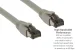 Cat8 Ethernet Patch Cable, Shielded, 40Gbps, Snagless, 7 ft, Gray