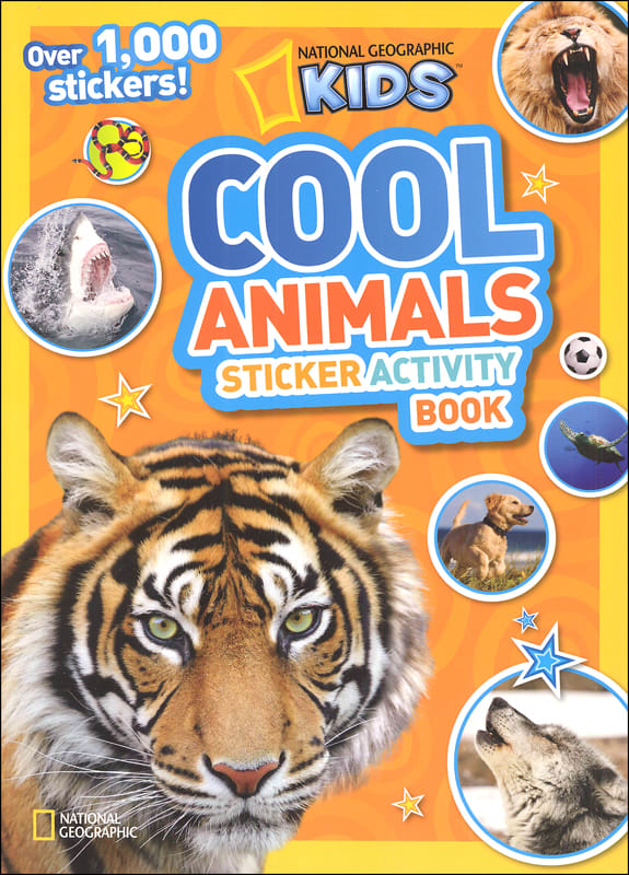 National Geographic Kids Cool Animals Sticker Activity Book
