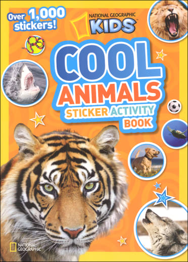 National Geographic Kids Cool Animals Sticker Activity Book