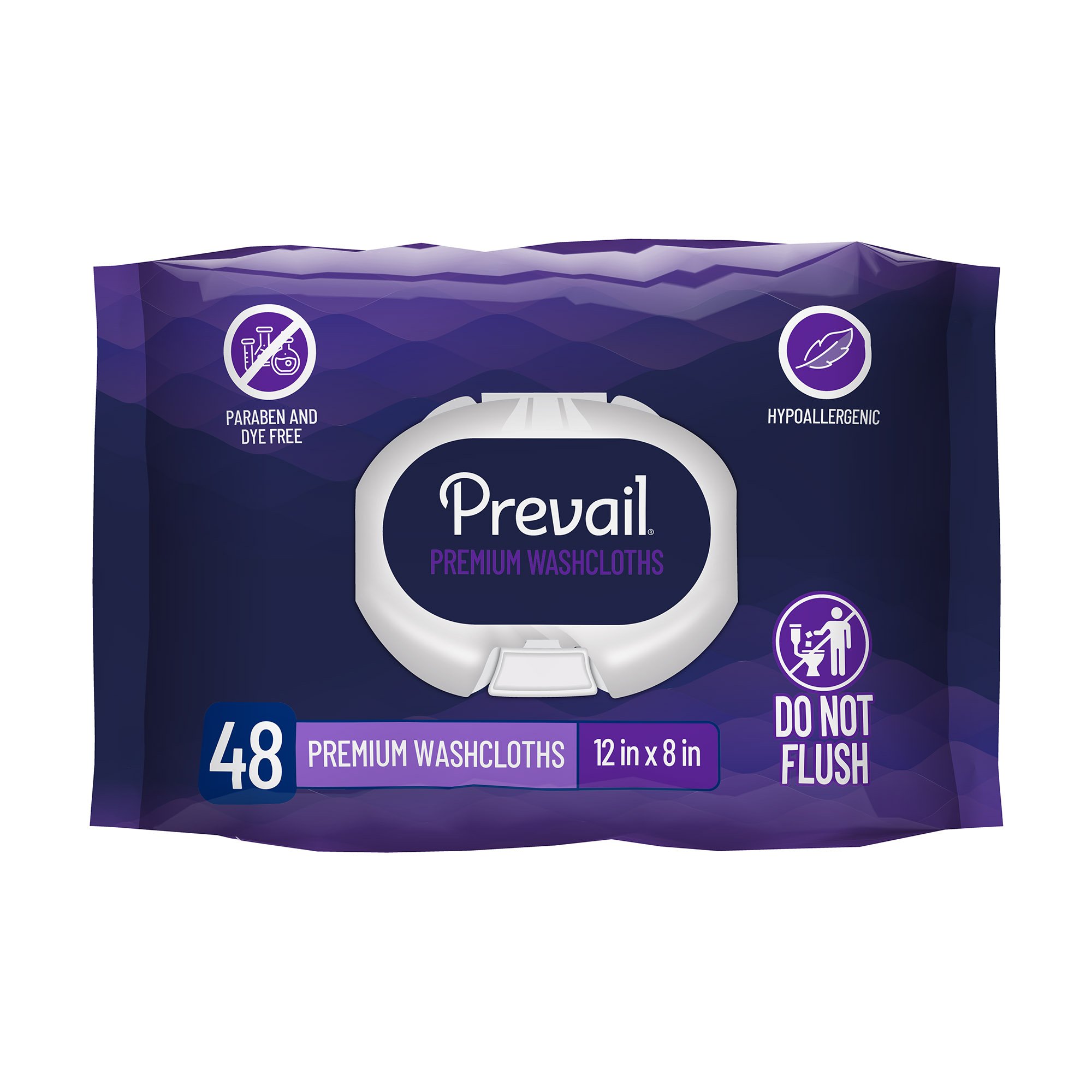 Prevail Personal Wipe with Aloe and Vitamin E, 8 X 12 Inch MK 721376