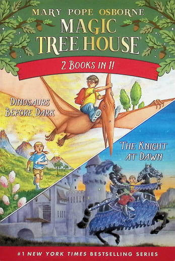 Magic Tree House 2-in-1 Bindup: Dinosaurs Before Dark/Knight at Dawn