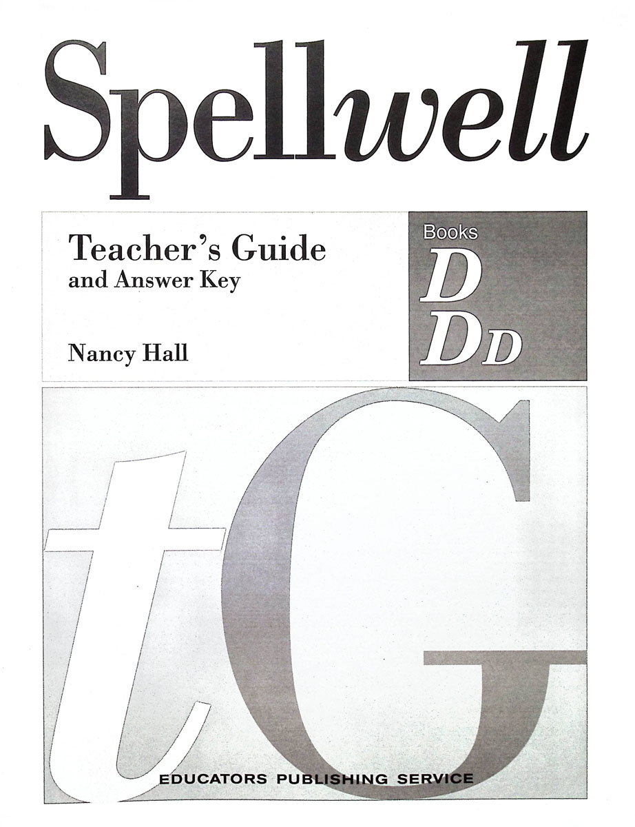 Spellwell D/DD Teacher