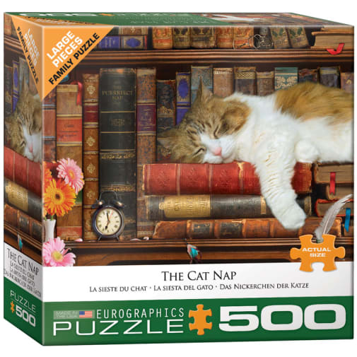 Eurographics Cat Nap 500-piece Puzzle