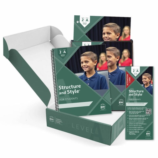 Structure and Style for Students: Year 2 Level A Basic Set (Forever Streaming)