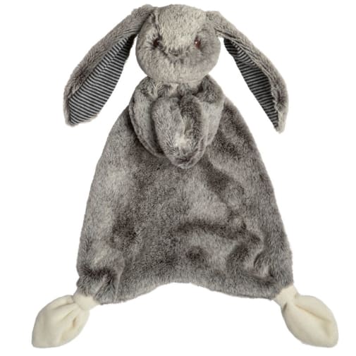 Silky Bunny Loveys - Grey