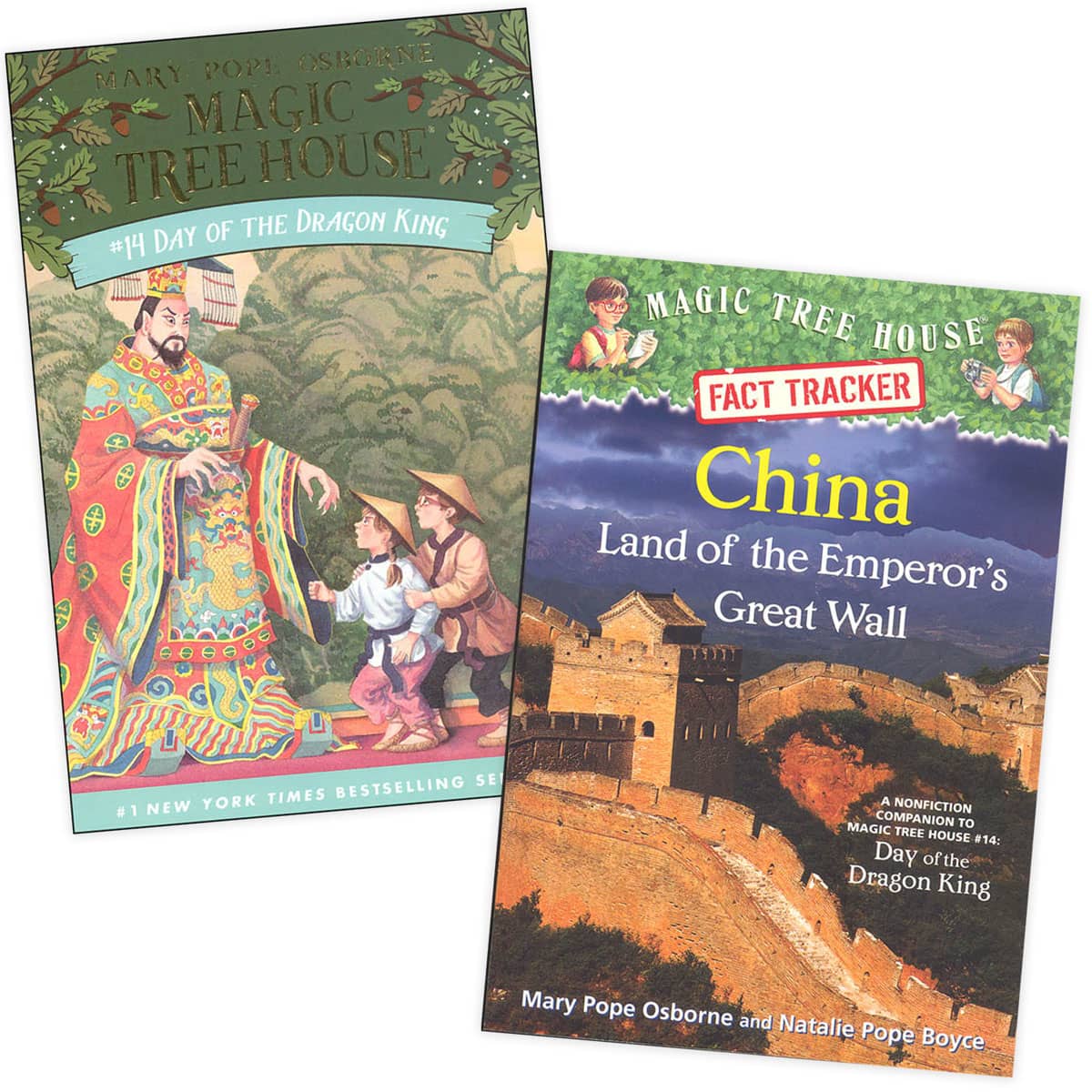 Magic Tree House Day of the Dragon King with Fact Tracker