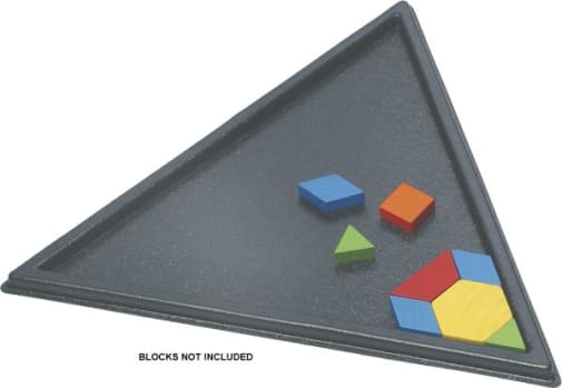 Pattern Block Tray - Triangular