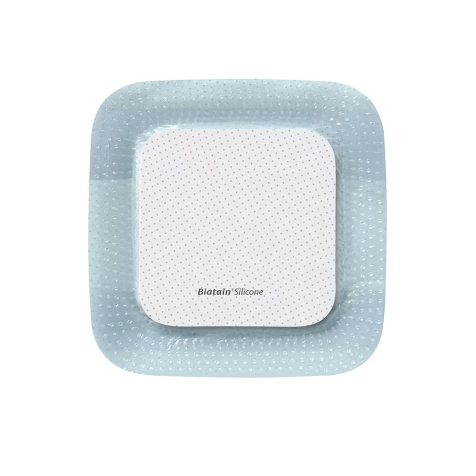 Biatain Silicone Absorbent Foam Dressing w/ Border Film Backing, 4 x 4 Inch MK 815923