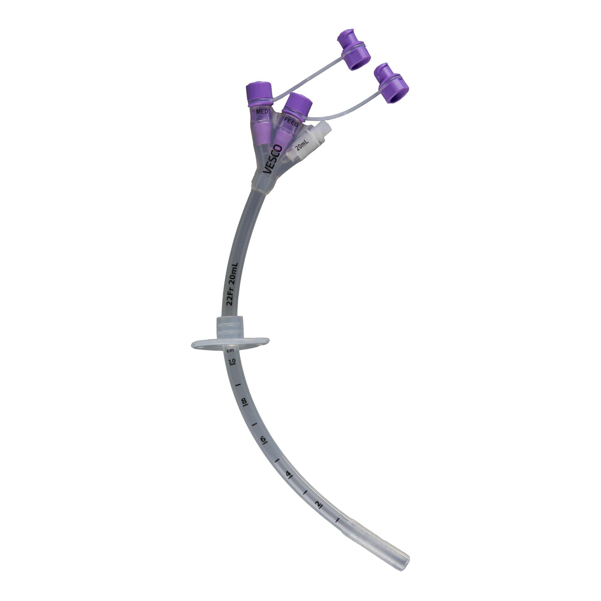 Vesco Medical Gastrostomy Feeding, 22 Fr. Tube MK 1012167