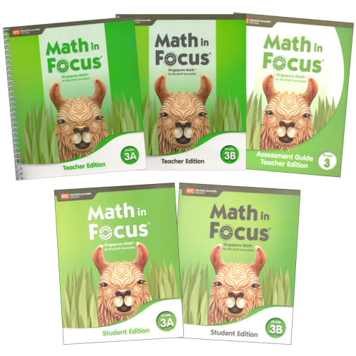 Math in Focus 2020 Homeschool Kit Grade 3