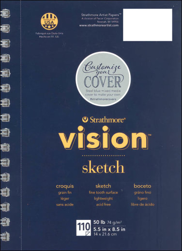 Strathmore Skills Sketch Pad 5.5" x 8.5" (110 sheets)