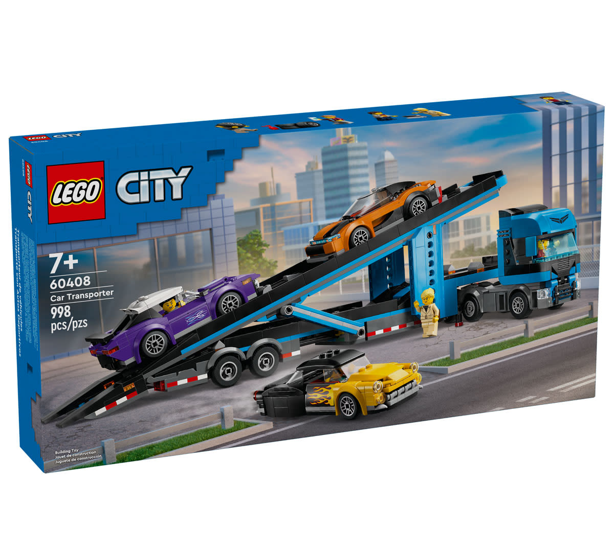 ナルトさんへ LEGO City Car Transporter Truck with Sports Cars (60408)