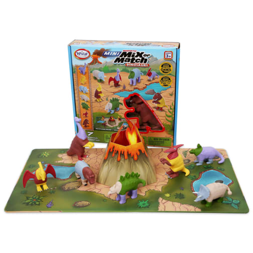 Mini Magnetic Mix or Match Animals - Dinosaurs