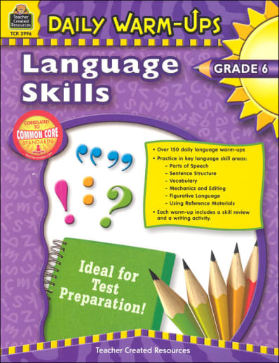 Daily Warm-Ups Language Skills Grade 6
