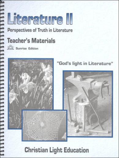 Literature II Teacher's Materials Sunrise Edition