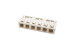 Keystone Surface Mount Box, 6 Port, White