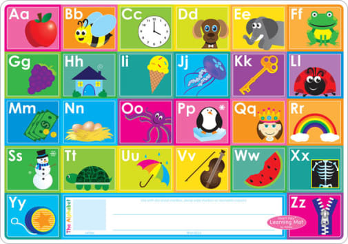 ABC/Numbers 1-20 Smart Poly Learning Mat