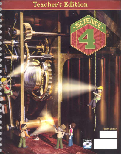 BJU Press Science 4 Teacher's Edition Book & CD 4th Edition