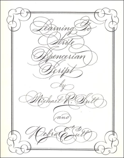 Learning To Write Spencerian Script