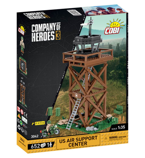 COBI US Air Support Center - 652 pieces (Company of Heroes 3)