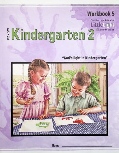 Kindergarten 2 - LittleLight Workbook 5
