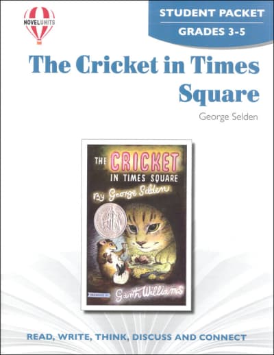 The Cricket in Times Square Novel Units Student Packet