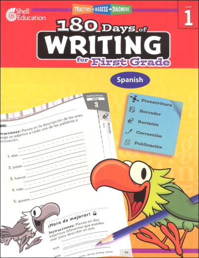 180 Days of Writing for First Grade (Spanish)