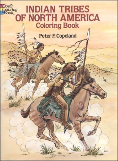 Indian Tribes of North America Coloring Book