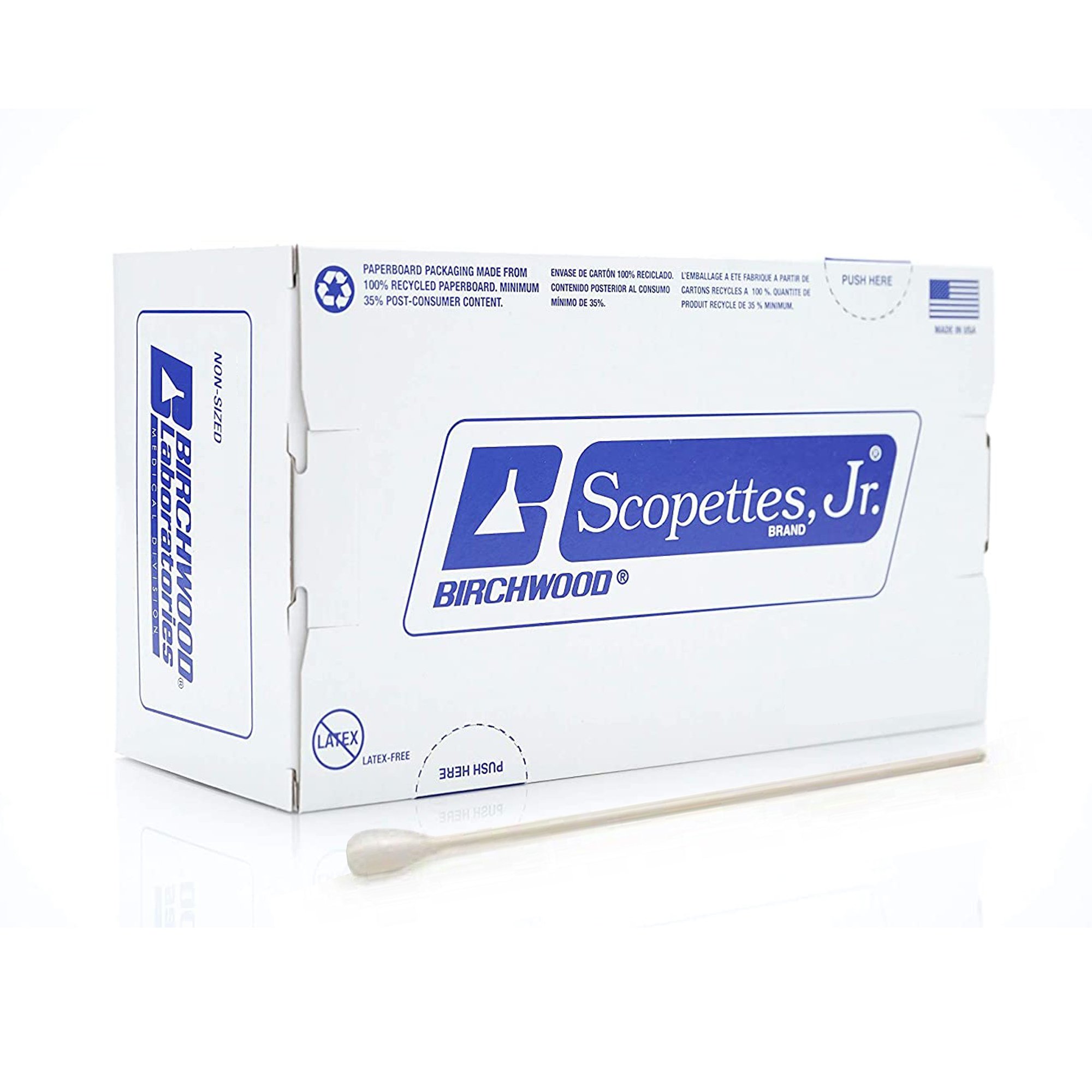 Scopettes Jr. OB/GYN Swabstick, 8-Inch Length MK 35623
