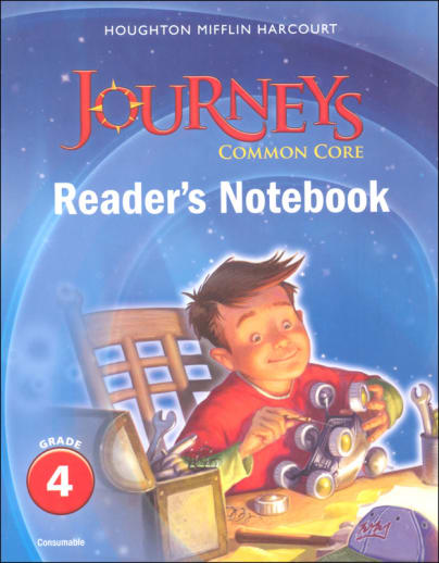 Journeys Common Core Reader's Notebook Consumable Grade 4 (Houghton Mifflin Harcourt)