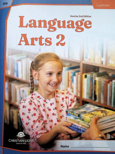 Christian Light Language Arts LightUnit 209 Sunrise 2nd Edition