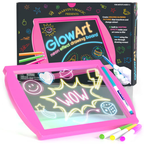 Marvin's Magic Glow Art Board - Pink