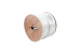 500ft RG6/U 60% Dual Siamese Bare Copper Coax Cable, White