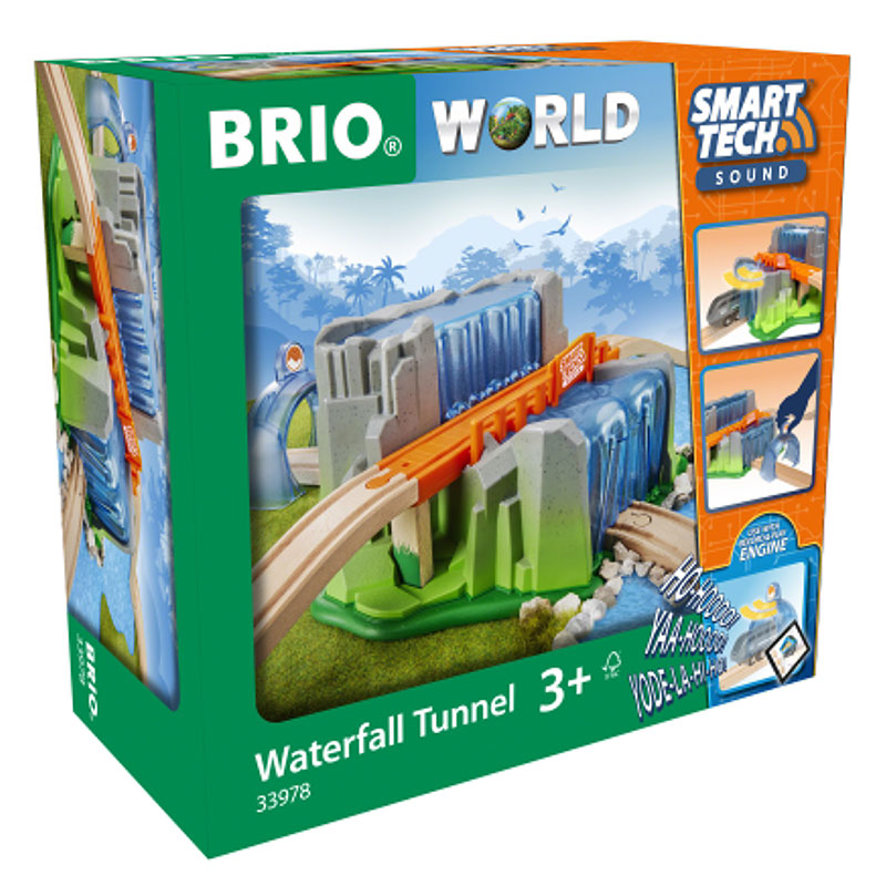 BRIO® World - 33972 Smart Tech Sound Action Tunnel Travel Train Set BRIO -  Alexandalexa