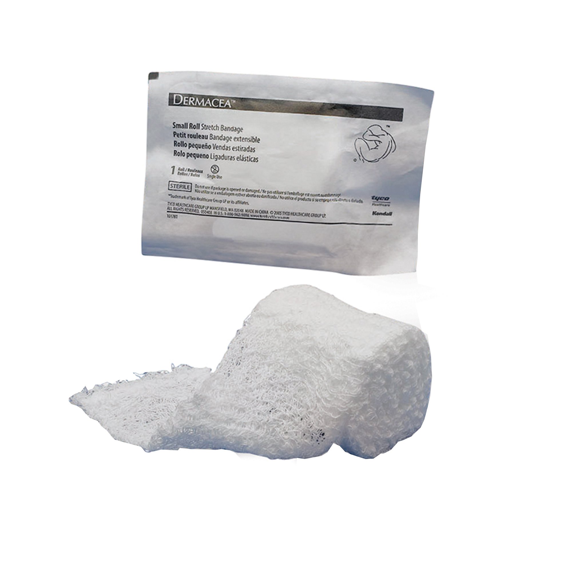 Dermacea Sterile Fluff Bandage Roll, 2 Inch x 4-1/8 Yard, Three-Ply MK 529113