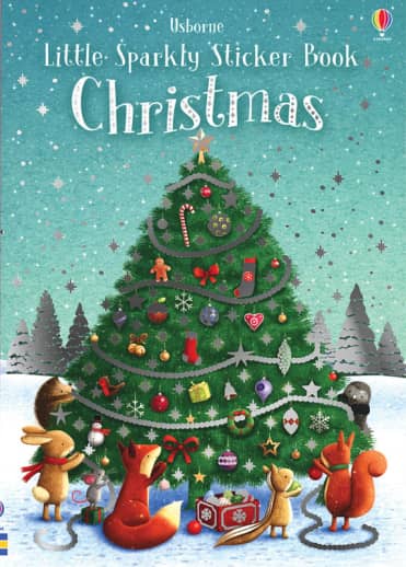 Little Sparkly Sticker Book - Christmas