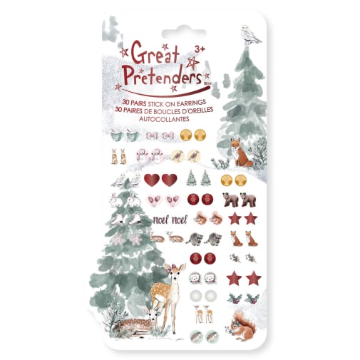 Woodland Fawn Sticker Earrings, 30 pairs