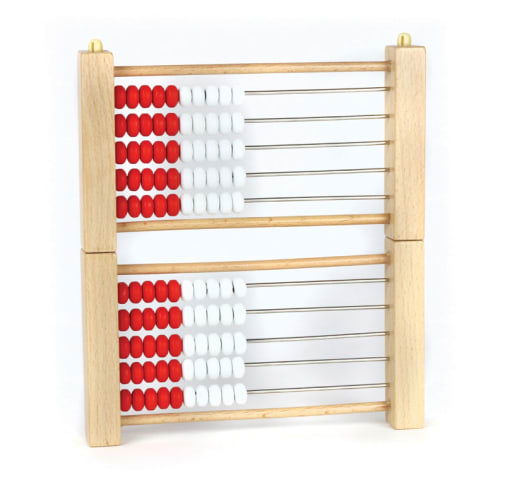 Mini Ten-Bar Rekenrek (2 Five-Bars)