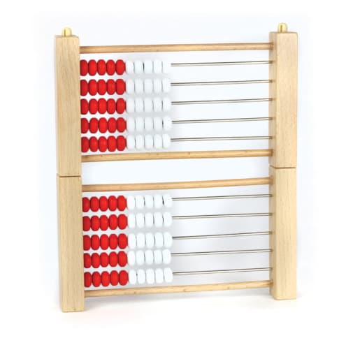 Mini Ten-Bar Rekenrek (2 Five-Bars)