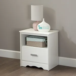 1-Drawer Nightstand - End Table with Storage