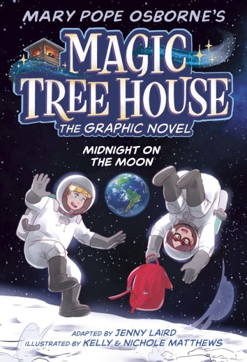 Midnight On The Moon (Magic Tree House Graphic Novel)