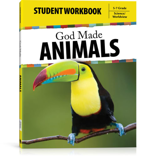 God Made Animals Student Workbook