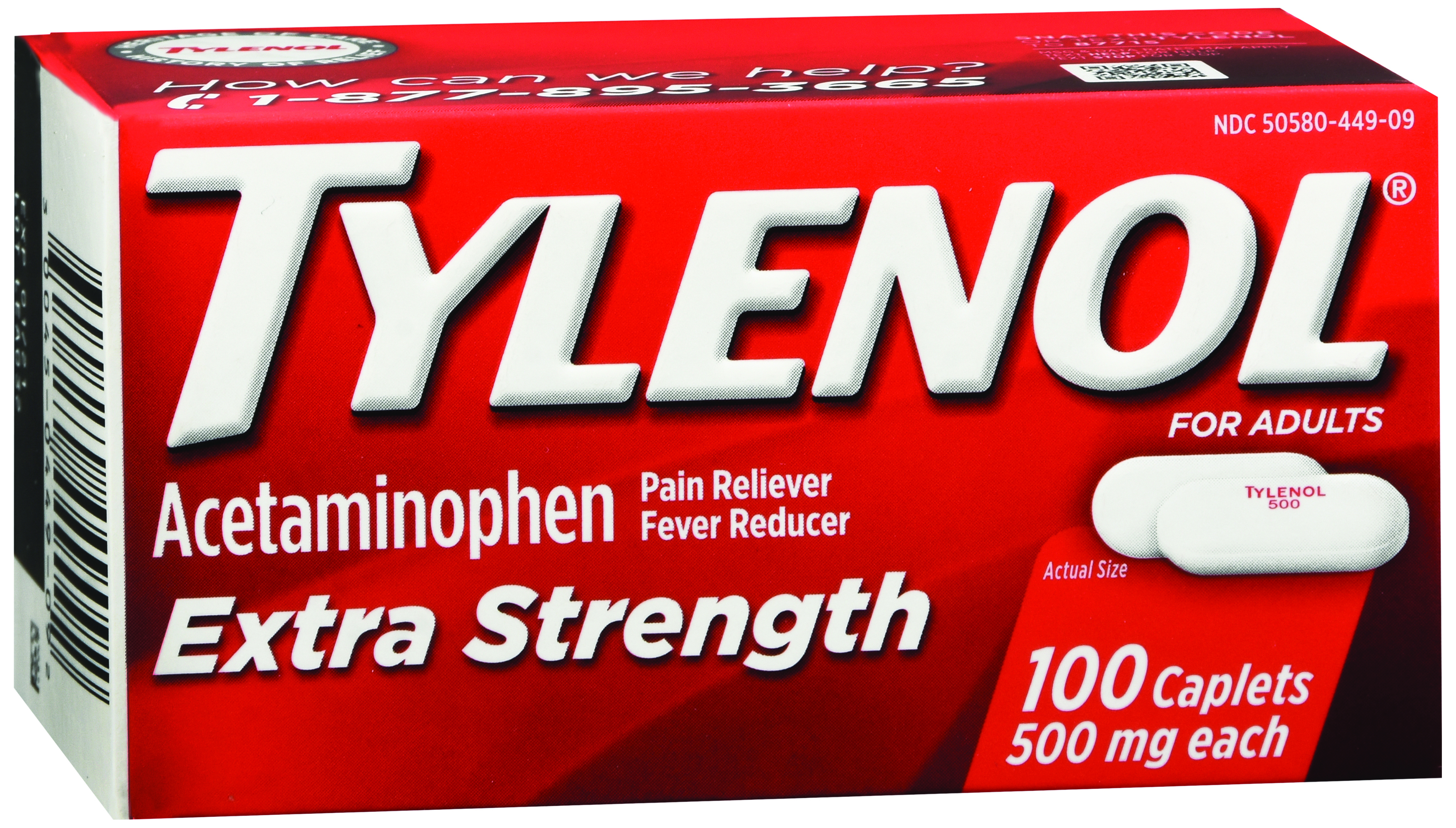 Tylenol Extra Strength Caplets MK 701519