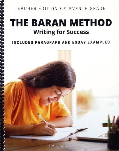 Baran Method Writing for Success Eleventh Grade Teacher