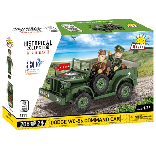 COBI Dodge WC-56 Command Car D-Day - 208 pieces (World War II Historical Collection)