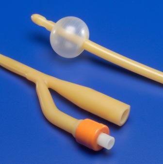 Foley Catheter Ultramer 2-Way Standard Tip 5 cc Balloon 16 Fr. Hydrogel Coated Latex MK 774612
