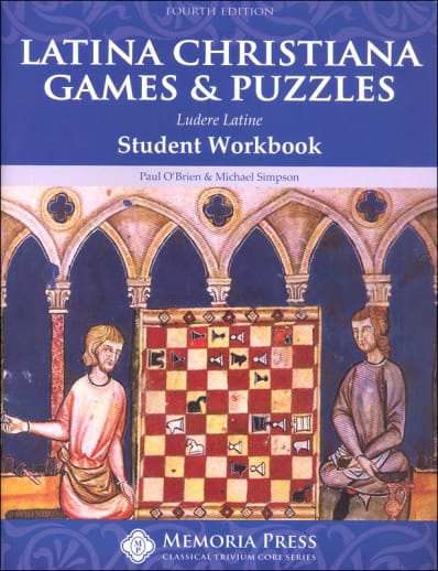 Latina Christiana: Games & Puzzles Student Workbook, Fourth Edition