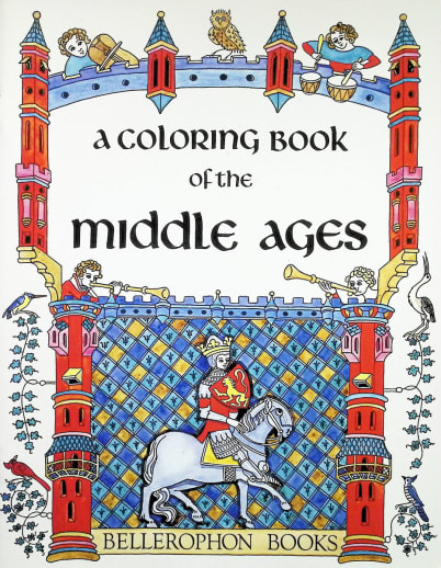 Coloring Book of the Middle Ages