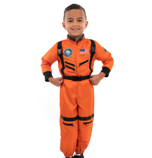 Little Adventures Astronaut Dress Up Costume, Size M (Ages 3-5)